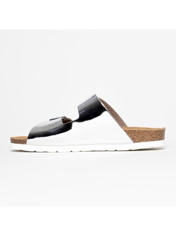 Blue Bay Slippers "Delta" zilverkleurig