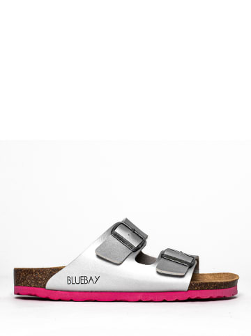 Bluebay Slippers "Aristote" zilverkleurig