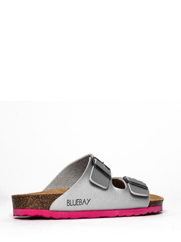 Bluebay Slippers "Aristote" zilverkleurig
