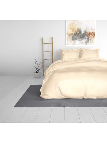 Sleeptime Komplet pościeli "Beauty Skin Care" w kolorze kremowym z mikrofibry