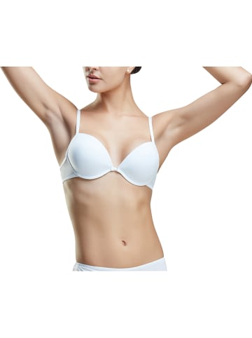 COTONELLA Push-up-BH in Weiß