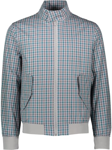Benetton Blouson in Grau/ Blau