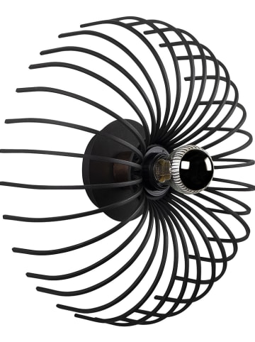 Opviq Lampa ścienna "Aspendos" w kolorze czarnym - Ø 36 cm