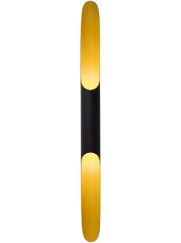 ABERTO DESIGN Lampa ścienna w kolorze złoto-czarnym - 10 x 100 cm