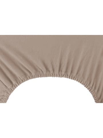 Deco King Hoeslaken donkerbeige