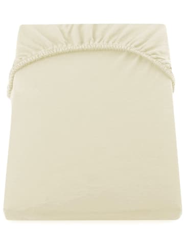 Deco King Spannbettlaken in Beige