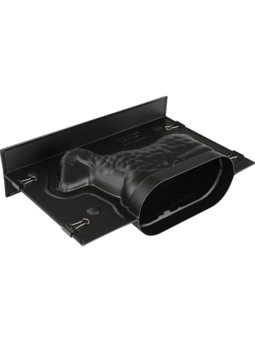 Zenker Backform "Lamm" in Schwarz - (B)23,5 x (H)15 x (T)6 cm