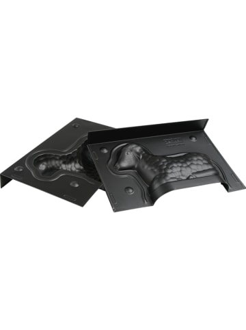 Zenker Backform "Lamm" in Schwarz - (B)23,5 x (H)15 x (T)6 cm
