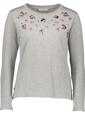 BRAX Longsleeve "Carina" in Grau