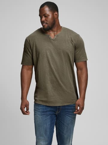 Jack & Jones Shirt "Split" in Oliv