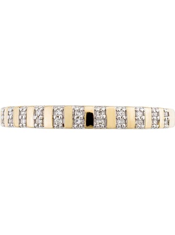 maison héritage PARIS Gold-Ring "Linéa" mit Diamanten