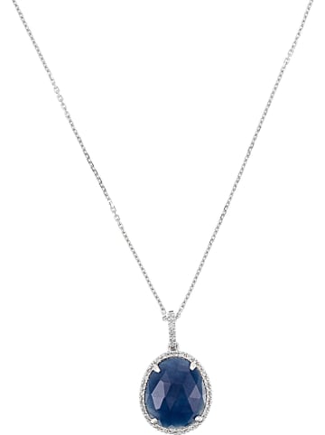 maison héritage PARIS Witgouden hanger "Bermudes nouvelles" met diamanten