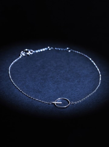 DIAMANTA Weißgold-Armkette "Barette encerclée" mit Diamanten