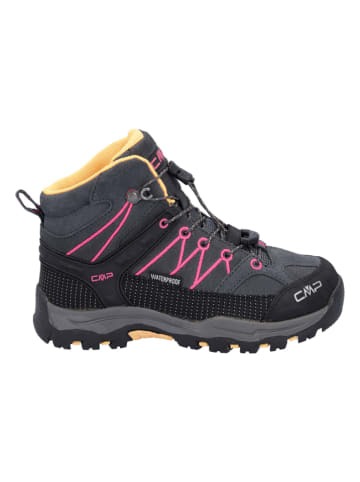 cmp Leder-Trekkingboots "Rigel Mid" in Grau/ Rosa