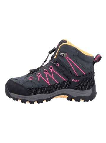 cmp Leder-Trekkingboots "Rigel Mid" in Grau/ Rosa