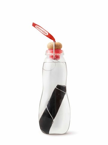 Black+Blum Drinkfles "Eau Good" transparant/rood - 650 ml