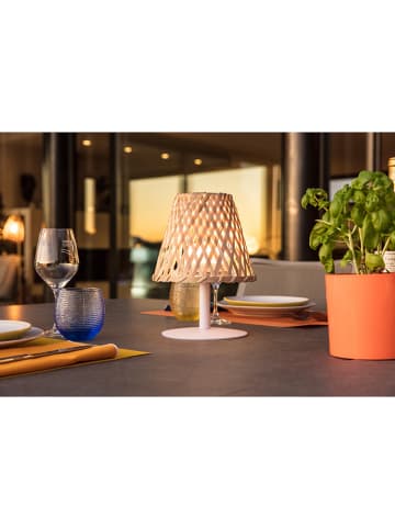 lumisky Lampa zewnętrzna LED "Ibiza" w kolorze szaro-brązowym - wys. 26 cm