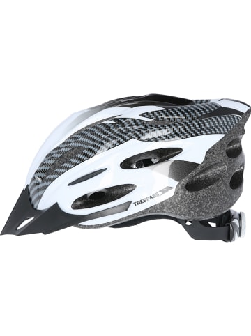 Trespass Fahrradhelm "Crankster" in Weiß/ Schwarz