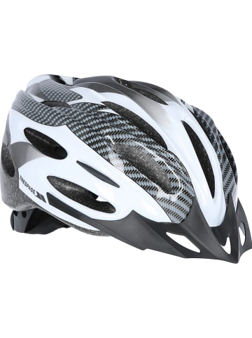 Trespass Fahrradhelm "Crankster" in Weiß/ Schwarz