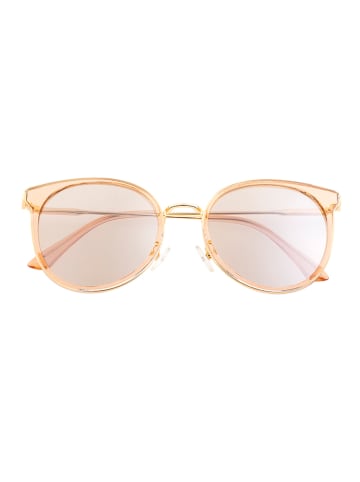 Bertha Damskie okulary przeciwsłoneczne "Brielle" w kolorze złoto-jasnoróżowym