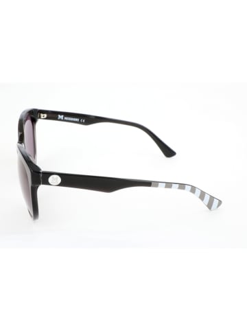 Missoni Damskie okulary przeciwsłoneczne w kolorze oliwkowo-czarno-fioletowym