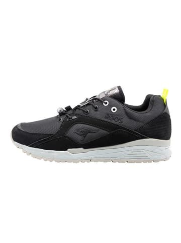 KangaROOS Originals Sneakers "Runaway ROOS 001 MTN" in Schwarz/ Dunkelgrau