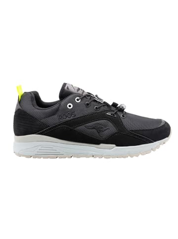 KangaROOS Originals Sneakers "Runaway ROOS 001 MTN" in Schwarz/ Dunkelgrau