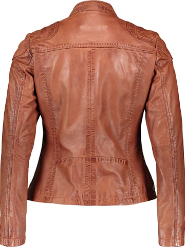 7eleven Lederjacke "Zebo" in Hellbraun