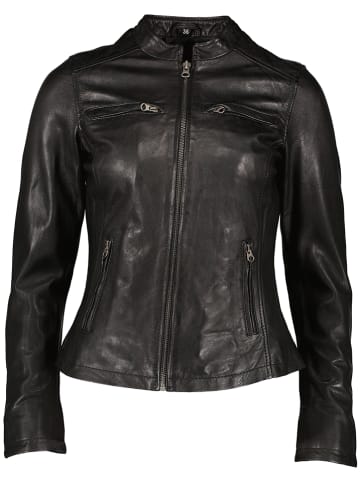 7eleven Lederjacke "Mimi" in Schwarz