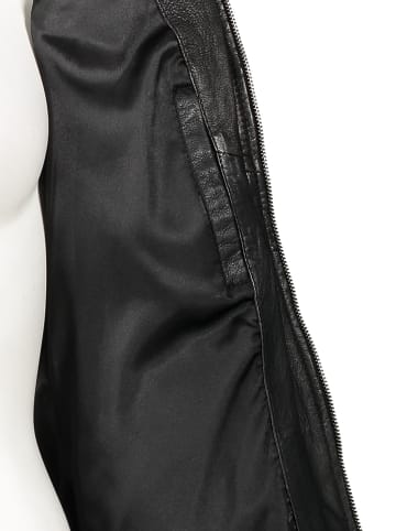 7eleven Lederjacke "Mimi" in Schwarz