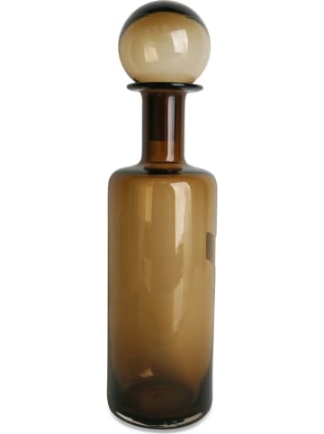 Deco Lorrie Wazon w kolorze jasnobrązowym - wys. 41 x Ø 11 cm