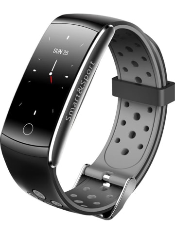 SmartCase Smartwatch in Grau/ Schwarz