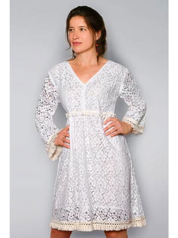 H.H.G. Kleid in Weiß