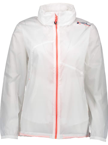 Peak Mountain Windbreaker in Weiß