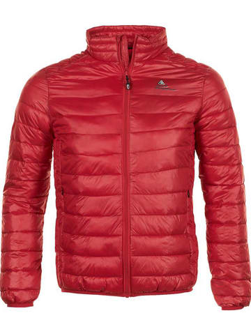 Peak Mountain Doorgestikte jas "Ceki" rood