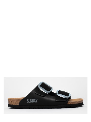 Sunbay Slippers "Trefle" zwart