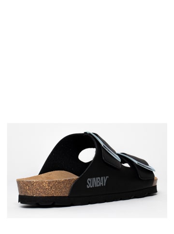 Sunbay Slippers "Trefle" zwart