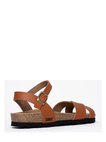 Sunbay Sandalen "Albany" in Hellbraun