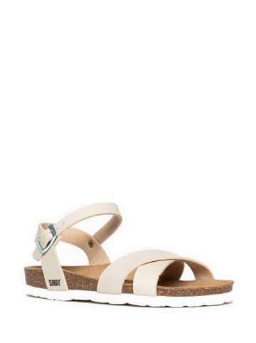 Sunbay Sandalen "Albany" in Creme