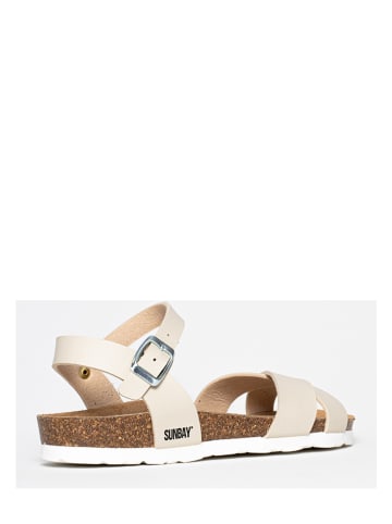 Sunbay Sandalen "Albany" in Creme