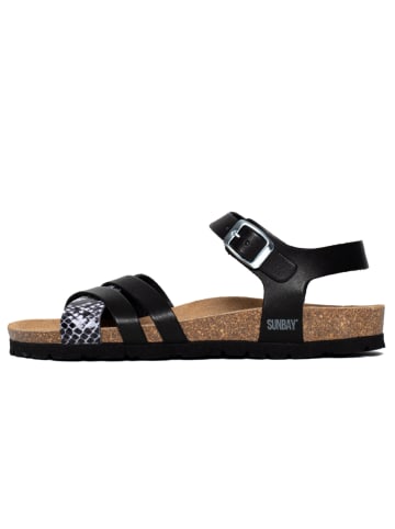 Sunbay Sandalen "Griffith" zwart