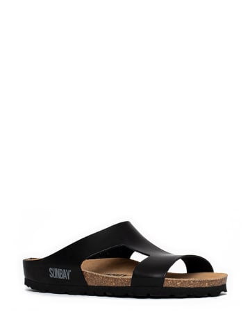 Sunbay Slippers "Rita" zwart