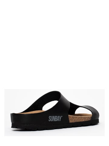 Sunbay Slippers "Rita" zwart