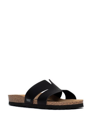 Sunbay Pantoletten "Jeel" in Schwarz