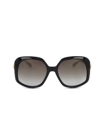 Jimmy Choo Damskie okulary przeciwsłoneczne w kolorze czarnym