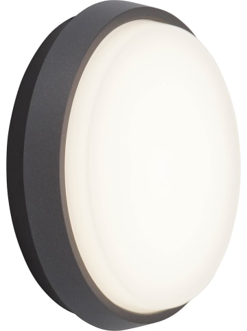Brilliant Lampa zewnętrzna LED "Letan" w kolorze antracytowym - Ø 17,5 cm