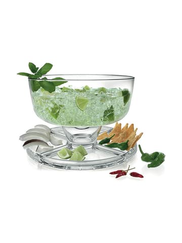 Trendy Kitchen by EXCÉLSA Taartplateau "Palladio" transparant - (H)21 x Ø 31 cm