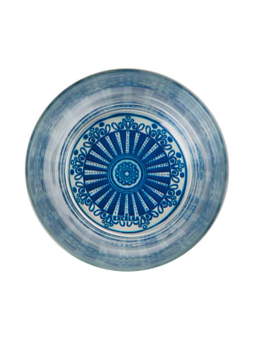 Trendy Kitchen by EXCÉLSA 6er-Set: Gläser "Boheme" in Blau - 340 ml