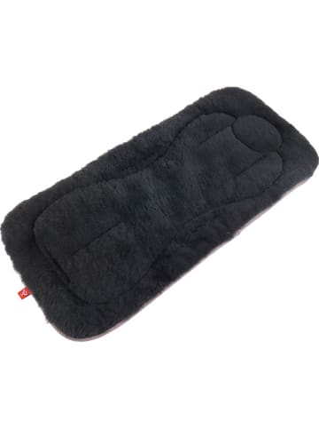 Kaiser Naturfellprodukte Lamsvacht matje "Dolly" zwart - (L)77 x (B)35 cm