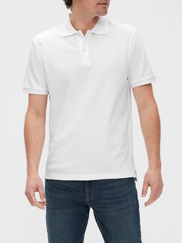 GAP Koszulka polo w kolorze białym